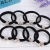 Korean Style Small Diamond Seamless Hair Band DIY Black Towel Ring Rubber Band 2 Yuan Stall Supply Special Batch