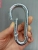 Supply safety spring hook safety climbing fastener stainless steel spring hook connecting ring 12 * 140