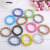 Printing Phone Line Hair Ring Section Dyed Triangle Telephone Line Bracelet Stall 1 Yuan 2 Yuan Ornament Wholesale