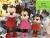 Plush toy couple carrying mickey Minnie doll cuddle toy gift