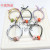 Double Knot Korean Style Hairtie High Elastic round Beads Rubber Band Stall 1 Yuan 2 Yuan Headdress Supply Wholesale