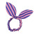 Korean Rabbit Ears Hair Ring Fabric Polka Dot Bow Hair Rope Small Jewelry Gift 2 Yuan Wholesale Custom
