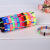 Korean Style High Elastic Bamboo Joint Colorful Jacquard Rubber Band Knitted Seamless Towel Ring Cross-Border E-Commerce Ornament Supply