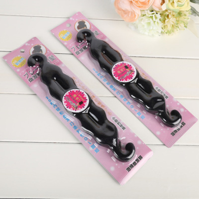 Korean Version of the shuang gou Sponge Roundel Hair Curler New Updo Tools Pattern Bun Bud-like Hair Style 1 Yuan 2 Yuan Wholesale