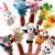 Finger puppet double legged animal hand puppet Finger doll story telling helper plush toy manufacturers wholesale