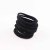4mm Seamless Docking Rubber Band Black Seamless Hair Band N Hair Rope Accessories Travel Hotel Supplies