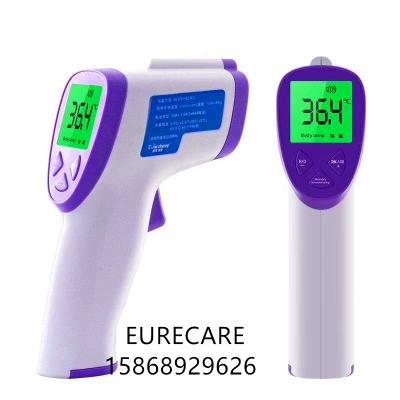 English  forehead temperature gun non - contact infrared thermometer electronic thermometer temperature gun export