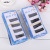 Korean Blue Card Steel Wire Hairpin Black Paint Word Clip 1 Yuan 2 Yuan Hairpin Side Clip Wholesale