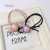 Korean Style Fresh Lady Colorful Beads Hair Band Double Joint Knotted Popular Rubber Band Stall 1 Yuan 2 Yuan Headdress Wholesale