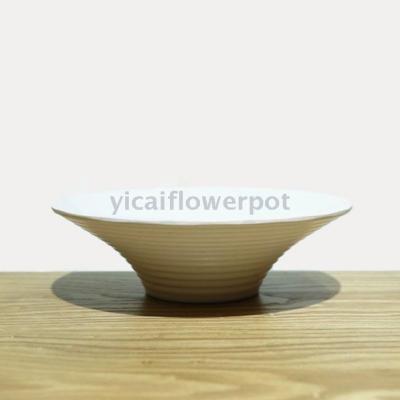 Y102 fine lines waist - tightening bowl amine flowerpot plastic flowerpot