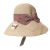 Lady sun li straw hat with the same style exported to Japan foreign trade summer folding uv-resistant hat sun hat