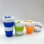 550ml Folding Silica Gel Cup Adjustable Cup Outdoor Silicone Cup Climbing Pot Travel Cup
