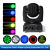 LED Mini Moving Head Light 10W Moving Head Beam Light Laser Pattern Light KTV Bar Performance Stage Lighting