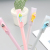 Factory Direct Sales Cute Cartoon Fishbone Modeling Student Gel Pen Student Simple Signature Pen Cute Ball Pen