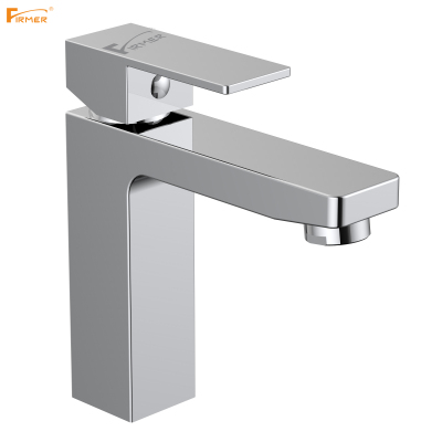  FIRMER square copper hot and cold  basin  faucet