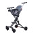 Children 1 to 5 years old take their baby out in a pram