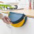 Kitchen garbage folding hanging trash bin toilet car wall hanging toilet paper basket inside ircle cabinet trash bin