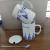 Weige ceramic cup for boys and girls general cute simple office mug yan · wheat breakfast milk drink cup