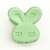 New bagged baby hairpin mini frosted rabbit grip clip cute baby bangs clip edge clip girl hairpin