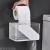Factory Direct Toilet Tissue Box Punch-Free Multifunctional Dustproof Wall Hanging Toilet Paper Holder Simple Fashion Paper Extraction Box