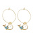 Temperament Elegant Earrings Female Cute Whale Ear Stud Earring Fresh and Stylish Personalized Earrings