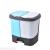Factory Direct New Household Sorting Trash Bin Kitchen Plastic Double Barrel Hand Press Pedal Wet and Dry Classification Sorting Trash Bin