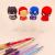 Creative Pencil-Free Student Cartoon Cute Cartoon Character Silicone End Propelling Pencil Bullet Core-Changing