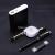 Creative charger gift enterprise business metal signature pen with U disk data cable portable power gift set