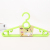 Multi-Purpose Hang Drying Adult Women's Clothes Hanger Drying Solid Plastic Clothes Hanger Clothing Scarf Clothes Hanger Factory Direct Sales