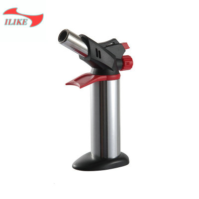 Gas-filled flamethrower vaz kitchen cooking igniter metal welding gun big straight at the outdoor barbecue igniter 876