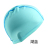 Fashion Swimming Cap Adult Boys and Girls Universal Waterproof Ear Protection Nylon Solid Color Floral Cloth Swimming Cap Long Hair Suitable