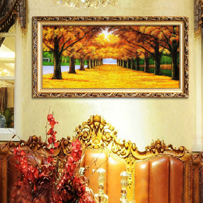 Living Room Oil Painting Euro Painting Frame B & B Decorative Painting Hotel Apartment Oil Painting Frameless Painting Painting Frame Sofa Matching Painting