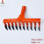 Garden tools 6 teeth 8 teeth 10 teeth 12 teeth 14 teeth twist tooth grass rake grass rake