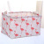 Small Square Box Cotton Linen Waterproof Storage Basket Storage Box