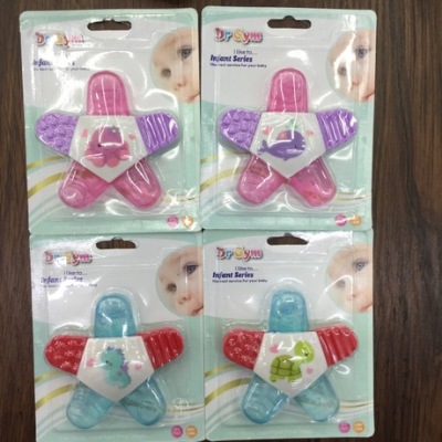 Five-pointed star shape infant injection gum