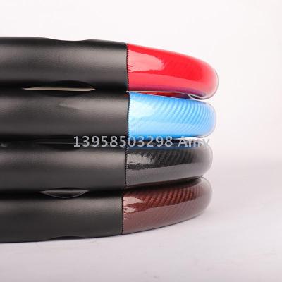 Korean version of carbon fiber stereo steering wheel cover automotive supplies wholesale