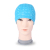 Fashion Men's Women's Not-Too-Tight Adult Solid Color Large Water Cube Pu Waterproof Long Hair Comfortable Swimming Cap Wholesale