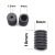 Factory Direct Sales Masks Accessories Silicone Anti-Slip Buckle Spiral Cover Rubber Cylindrical Buckle Rubber Band Ear String Clip
