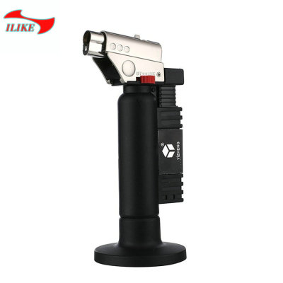 Portable outdoor windproof barbecue camping igniter open flame flamethrower outdoor camping tool