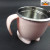 DF68052 dingfa stainless steel kitchen hotel supplie tableware children 304 double handle water cup penguin cup milk cup