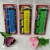 Suction Card Pencil Stationery Set HB Triangle Fluorescent Pencil Student Supplies Writing Stationery Office Supplies