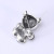 New fashion hot selling cute panda brooch alloy water drill pearl animal brooch simple creative accessories