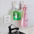 Stainless steel shower gel wall rack shampoo rack hand sanitizer hook non-perforated kitchen detergent rack
