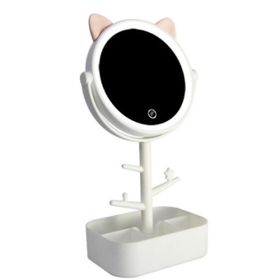 Amazon hot style LED the make - up mirror the make - up lamp new creative storage beauty lamp USB rechargeable mirror lamp