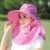 Hat Female Summer Leisure Sun Hat with Wide Brim Work Tea Picking Hat Breathable Cool Hat Windproof Cycling Sun Protection Sun Hat