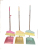 Plastic broom set