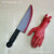 Watermelon knife kitchen knife machete knife sharp knife Halloween plastic toy knife glow-in-the-dark watermelon knife 