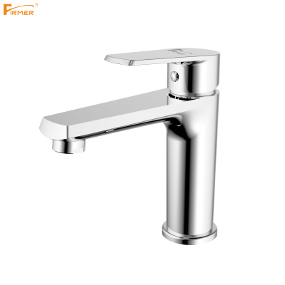 FIRMER copper single handle hot and cold basin faucet