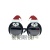 Christmas party supplies Christmas gifts Christmas decorations Christmas glasses Christmas penguin eyes