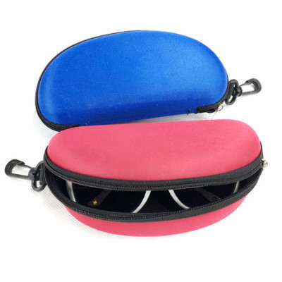 2020 new fashion requires case EVA with hook compression zipper case glasses case wholesale